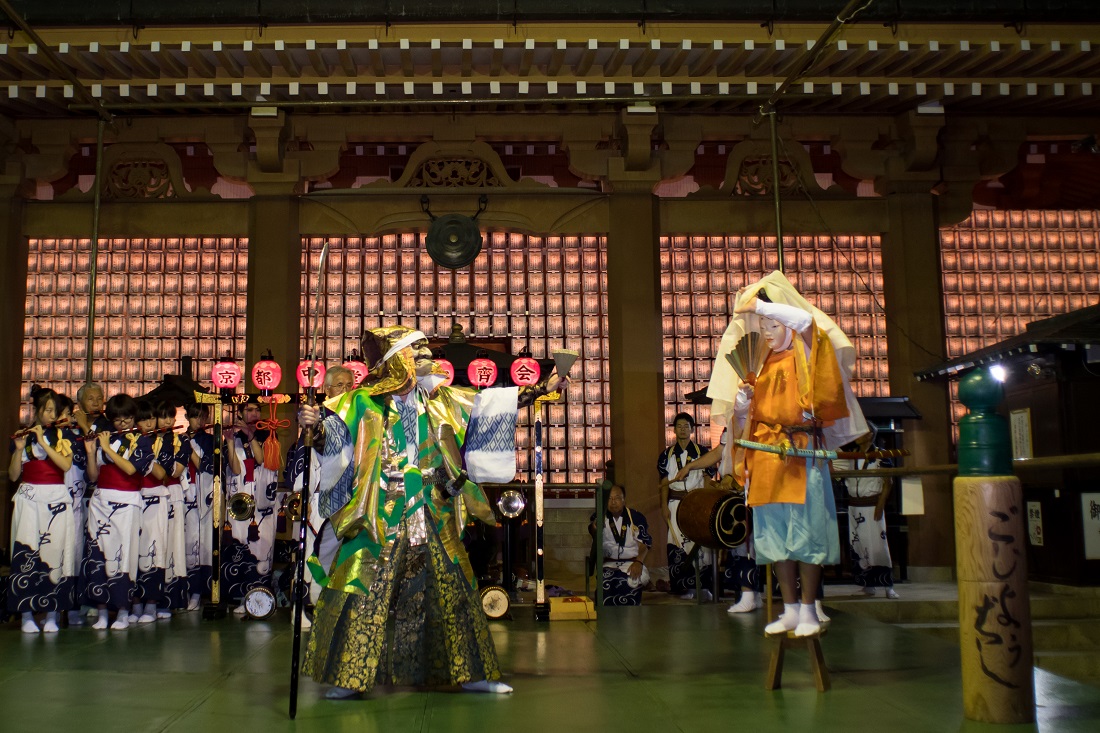 京都の六斎念仏の写真