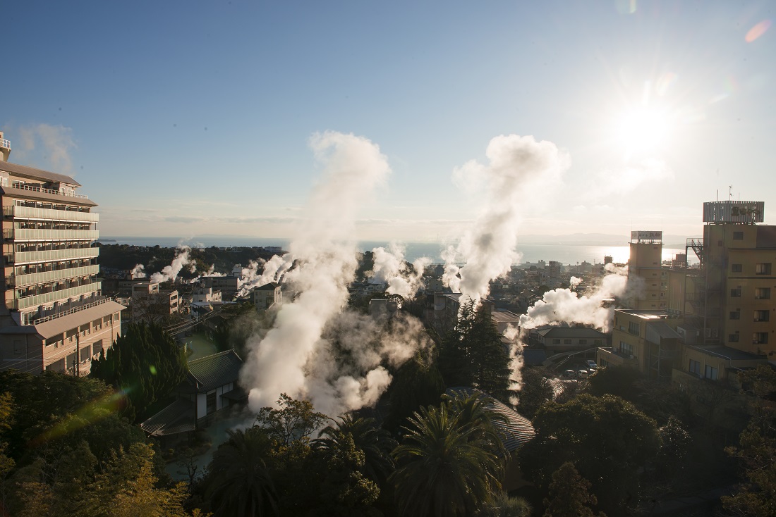 鉄輪温泉の写真